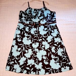 Torrid flowered thin strap dress